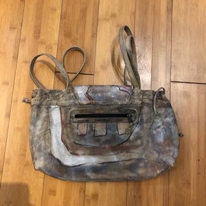 Jane Yoo handpainted purse